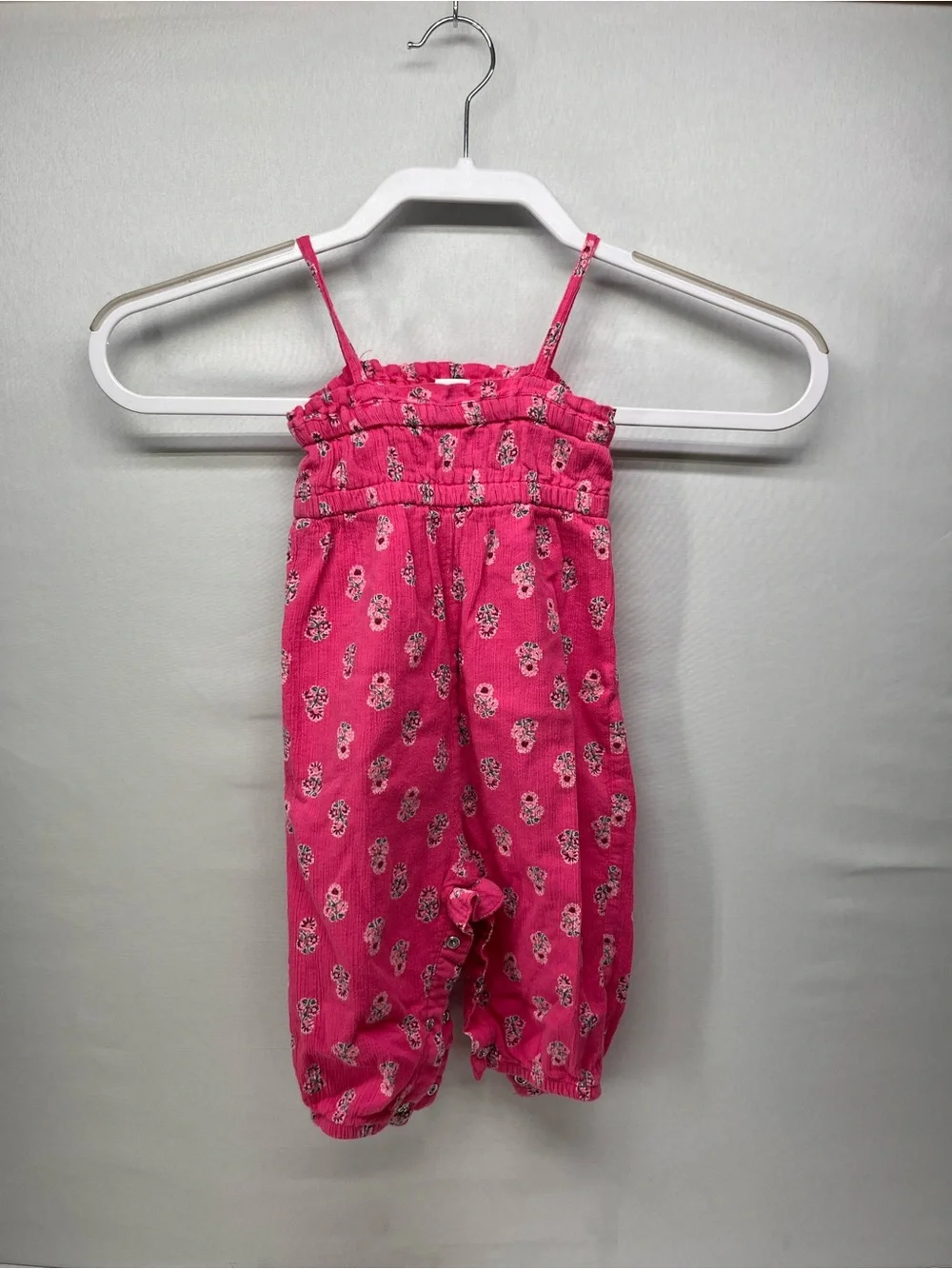 Old Navy Pink Floral Girls' Romper